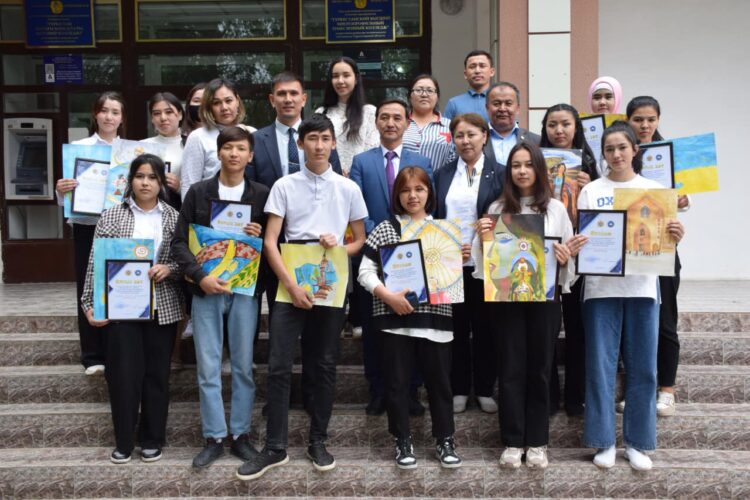 ТҮРКІСТАН: ЭТНОС ЖАСТАРЫ СУРЕТ САЛУ БАЙҚАУЫНДА ОТАНШЫЛДЫҚ ПЕН БІРЛІКТІ ДӘРІПТЕДІ