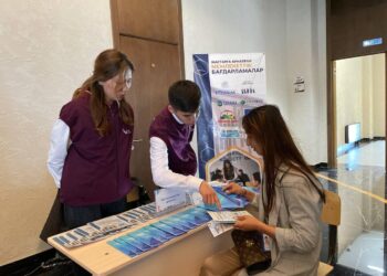 ТҮРКІСТАНДА БОС ЖҰМЫС ОРЫНДАРЫ ЖӘРМЕҢКЕСІ ӨТТІ