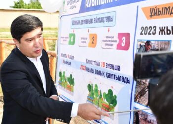 Ordabasy: Темірланда демалыс алаңшалары көптеп салынуда
