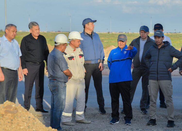 ТҮРКІСТАНДАҒЫ ЕСКЕК ЕСУ КАНАЛЫНА СУ ЖІБЕРІЛДІ