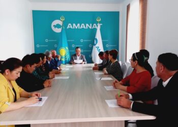 Ordabasy: Референдумды халық арасында түсіндіруге арналған штаб отырысы өтті