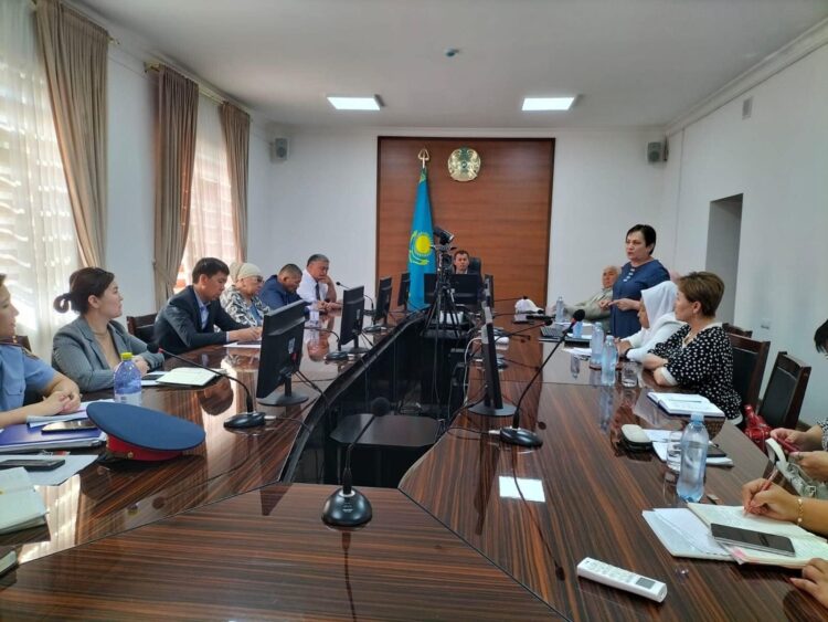 Ordabasy: Тұрмыстық зорлық-зомбылықтың алдын алу мәселесі талқыланды