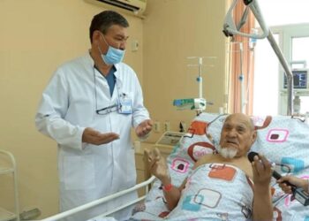 ТҮРКІСТАН: ҰЛЫ ОТАН СОҒЫСЫНЫҢ АРДАГЕРІНЕ СӘТТІ ОТА ЖАСАЛДЫ