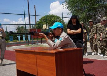 ТҮРКІСТАНДА «ЖАС САРБАЗ» СЛЕТІ ӨТТІ