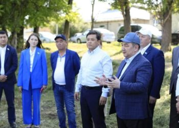 «AMANAT»: Д.ҚЫДЫРӘЛІНІҢ ЖҰМЫС САПАРЫ САЙРАМ АУДАНЫНДА ЖАЛҒАСТЫ