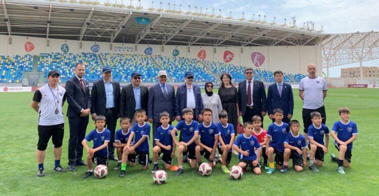 АНКАРА БАСШЫСЫ «ТҮРКІСТАН-АРЕНА»  СТАДИОНЫНДА ТҮРКИЯНЫҢ АТАҚТЫ КОМАНДАСЫМЕН МАТЧ ӨТКІЗУДІ ҰСЫНДЫ