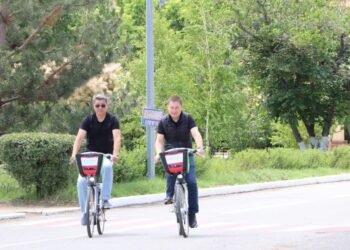 ТҮРКІСТАН: КЕНТАУДА «CITY BIKE» ІСКЕ ҚОСЫЛДЫ