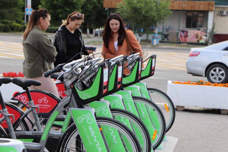 ТҮРКІСТАН: КЕНТАУДА  «CITY BIKE» ІСКЕ ҚОСЫЛДЫ