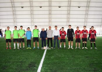 ТҮРКІСТАН: ҚАЗЫҒҰРТТА 2 СПОРТ КЕШЕНІ АШЫЛДЫ