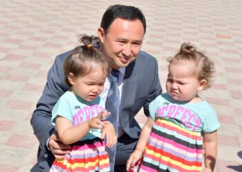 Ordabasy: Балдырғандар қуанышқа бөленді