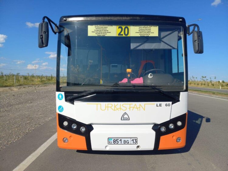 ТҮРКІСТАН ХАЛЫҚАРАЛЫҚ ӘУЕЖАЙЫНА ЖАҢА ҚОҒАМДЫҚ КӨЛІК БАҒЫТЫ ІСКЕ ҚОСЫЛДЫ