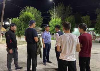 Ordabasy: «ТҮНГІ ҚАЛАДАҒЫ БАЛАЛАР»  ПРОФИЛАКТИКАЛЫҚ ЖЕДЕЛ ІС-ШАРАСЫ ӨТУДЕ