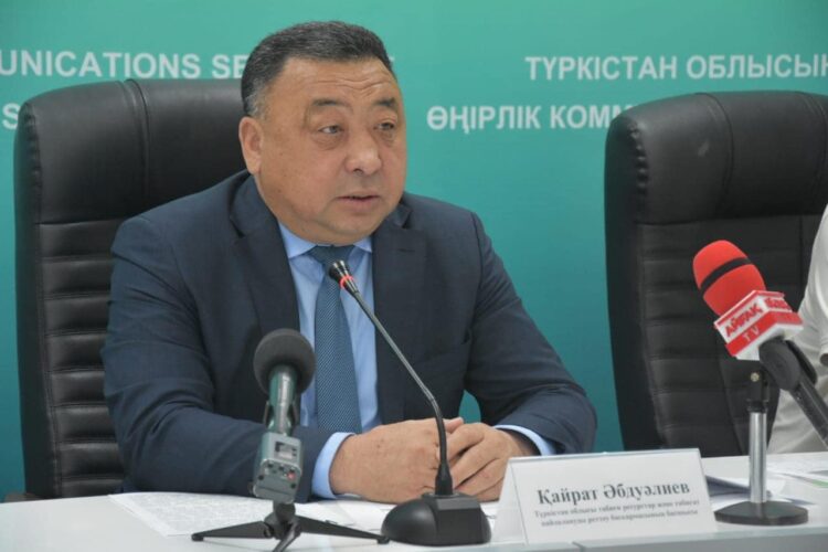 ТҮРКІСТАН  ОБЛЫСЫНДА ЖАСЫЛ ЖЕЛЕКТЕРДІҢ ӨНІМДІЛІГІ 65%-ҒА ЖЕТТІ