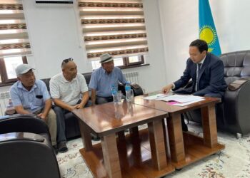 Ordabasy: Жеке қабылдауда көтерілген мәселелер аудан әкімінің тікелей бақылауында