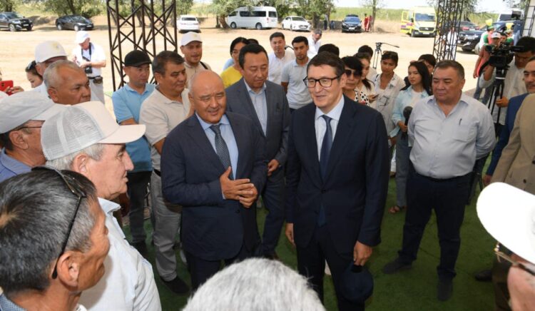 В ТУРКЕСТАНСКОЙ ОБЛАСТИ ЗАЛОЖЕН ФУНДАМЕНТ ПАРОГАЗОВОЙ УСТАНОВКИ, НЕ ИМЕЮЩЕЙ АНАЛОГОВ В СТРАНАХ СНГ