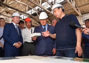 ТУРКЕСТАН: В КЕНТАУ ОТКРЫЛСЯ КИРПИЧНЫЙ ЗАВОД