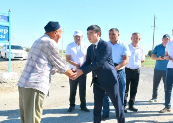 Ordabasy: Н.Бадырақов Бөген ауылы тұрғындарымен кездесіп, мәселесін тыңдады