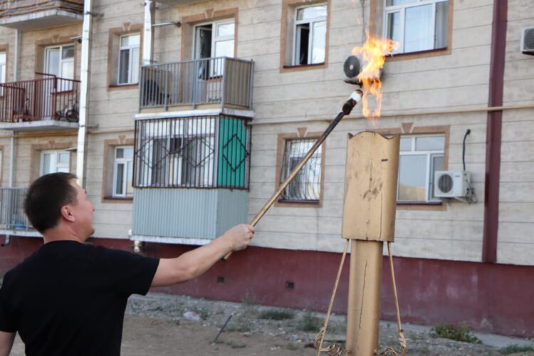 ТҮРКІСТАН: КЕНТАУДА АЛҒАШҚЫ КӨПҚАБАТТЫ ҮЙЛЕР ГАЗҒА ҚОСЫЛДЫ