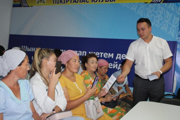 ТҮРКІСТАН: «ZHAS PROJECT» ГРАНТТЫҚ ЖОБАСЫН ТҮСІНДІРУ ЖҰМЫСЫ ЖАЛҒАСЫП ЖАТЫР