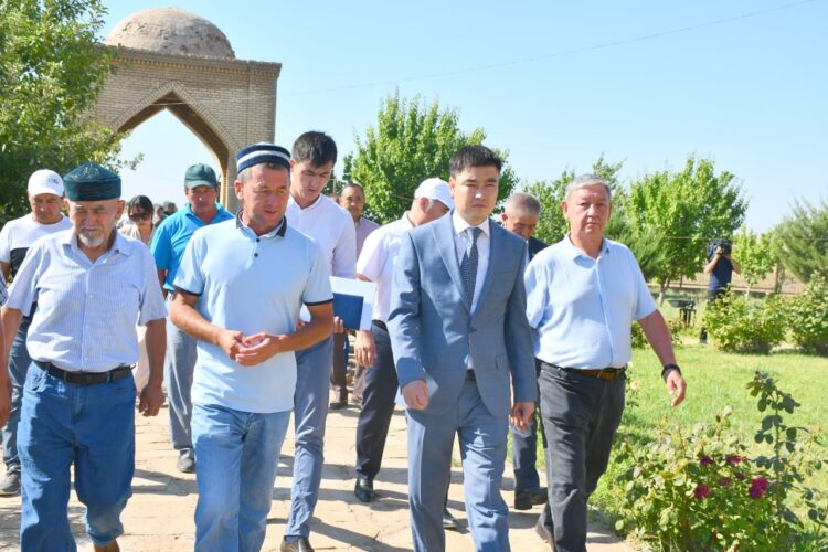 ТҮРКІСТАН: ОРДАБАСЫДАҒЫ «ИШАН БАЗАР» МЕШІТІНЕ НАЗАР АУДАРЫЛАДЫ