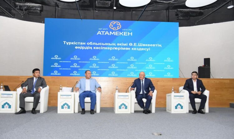 ТҮРКІСТАН ОБЛЫСЫНДА КӘСІПКЕРЛЕР САНЫ 160 МЫҢҒА ЖУЫҚТАДЫ