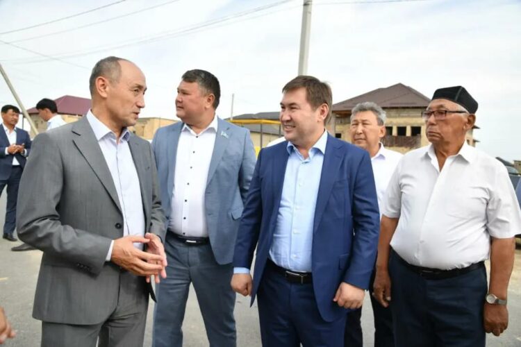 ДОСТЫҚ ШАҒЫН АУДАНЫНА ГАЗ БЕРІЛДІ