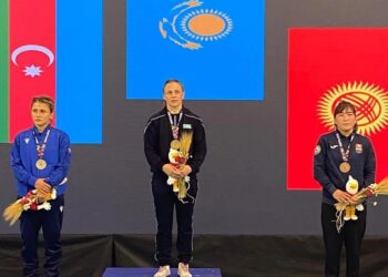 ШЫМКЕНТТІК СПОРТШЫ «V ИСЛАМ ЫНТЫМАҚТАСТЫҒЫ ОЙЫНДАРЫНДА» ӘЙЕЛДЕР КҮРЕСІНЕН ЖЕҢІМПАЗ АТАНДЫ.