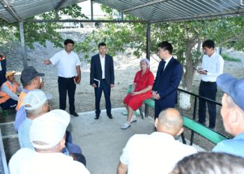 Ордабасы ауданының әкімі шалғай ауылдарды аралады