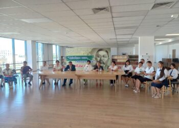 ТҮРКІСТАНДА АБАЙ КҮНІ ТАҒЫЛЫМДЫ ІС-ШАРАЛАРМЕН ӨРНЕКТЕЛДІ