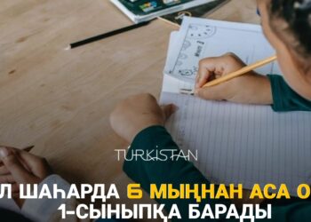 БИЫЛ ШАҺАРДА 6 МЫҢНАН АСА ОҚУШЫ 1-СЫНЫПҚА БАРАДЫ