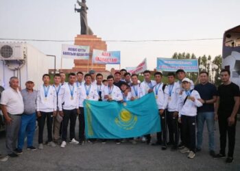 ТҮРКІСТАН ОБЛЫСЫНЫҢ  ЖАСӨСПІРІМДЕРІ КӨКПАР МЕН АУДАРЫСПАҚТАН  ҚАЗАҚСТАН ЧЕМПИОНЫ АТАНДЫ