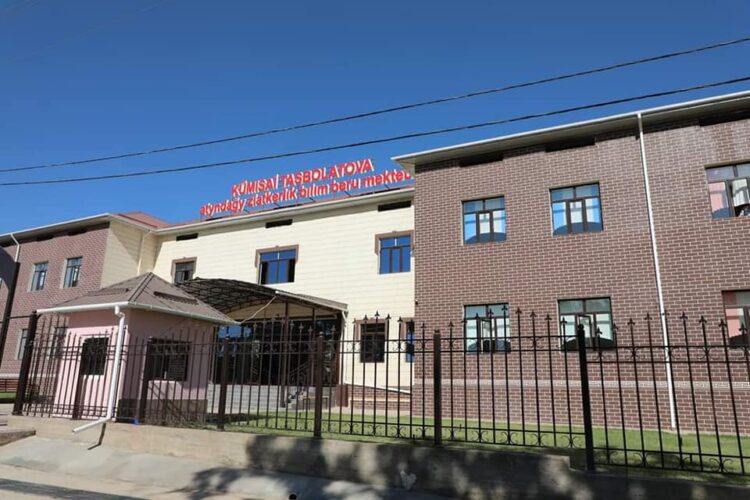 ТҮРКІСТАН: САРЫАҒАШТА 390 ОРЫНДЫҚ ЖЕКЕМЕНШІК МЕКТЕП БОЙ КӨТЕРДІ