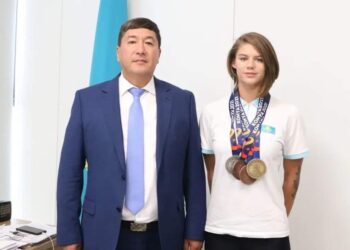 V ИСЛАМ ОЙЫНДАРЫНАН 4 МЕДАЛЬ ЕНШІЛЕГЕН ТҮРКІСТАНДЫҚ СПОРТШЫ ТУҒАН  ЖЕРГЕ  ОРАЛДЫ