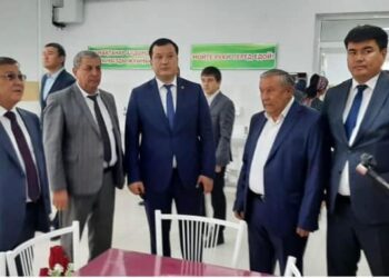 ТУРКЕСТАН: В САЙРАМСКОМ РАЙОНЕ ИНВЕСТОРЫ ОТКРЫЛИ ПЯТЬ ШКОЛ