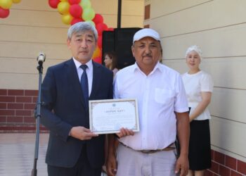 ТҮРКІСТАН: ТҮЛКІБАСТА ЖАҢА БАЛАБАҚША ПАЙДАЛАНУҒА БЕРІЛДІ