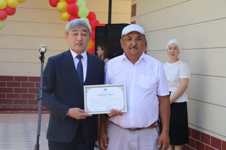 ТҮРКІСТАН: ТҮЛКІБАСТА ЖАҢА БАЛАБАҚША ПАЙДАЛАНУҒА БЕРІЛДІ