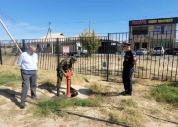 ГИДРАНТТАР МЕН ПИРСТАР МАМАНДАР БАҚЫЛАУЫНДА