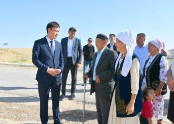 ТҮРКІСТАН: ОРДАБАСЫ АУДАНЫНДА ЕКІ АУЫЛҒА ТАБИҒИ ГАЗ БЕРІЛДІ