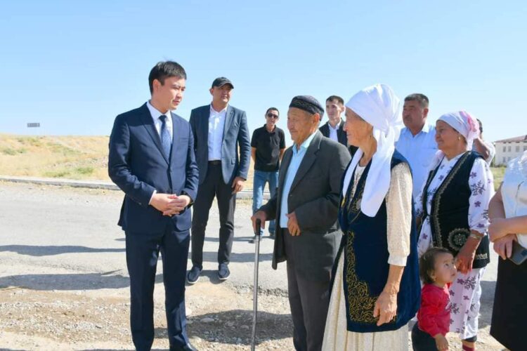 ТҮРКІСТАН: ОРДАБАСЫ АУДАНЫНДА ЕКІ АУЫЛҒА ТАБИҒИ ГАЗ БЕРІЛДІ