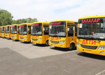 МЕКТЕП ОҚУШЫЛАРЫНА АРНАЛҒАН 515 ЖАҢА АВТОБУСТЫҢ 101-І ТҮРКІСТАН ОБЛЫСЫНА ЖӨНЕЛТІЛЕДІ