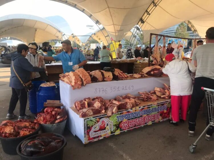 ТӨЛЕБИЛІК ШАРУАЛАР НҰР-СҰЛТАН ҚАЛАСЫНДА АУЫЛ ШАРУАШЫЛЫҒЫ ӨНІМДЕРІНІҢ ЖӘРМЕҢКЕСІНДЕ