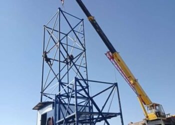 ТӨЛЕБИДЕ ҰЯЛЫ БАЙЛАНЫС СТАНЦИЯЛАРЫ ОРНАТЫЛУДА