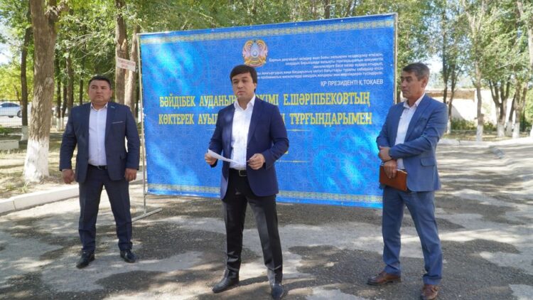 БӘЙДІБЕК: ӨЗЕКТІ МӘСЕЛЕЛЕРДІ ТАЛҚЫЛАДЫ