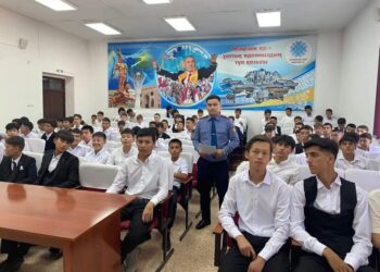 Түркістан қаласында «Жалпы құқықтық білім беру сабағы» өтті