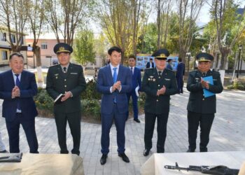 Созақ аудандық қорғаныс істері жөніндегі бөлімнің жиын пункті ашылды