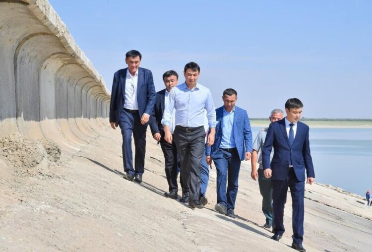 ТҮРКІСТАН: Д.САТЫБАЛДЫ «БӨГЕН» СУ ҚОЙМАСЫНА ҚАТЫСТЫ ТАПСЫРМА БЕРДІ