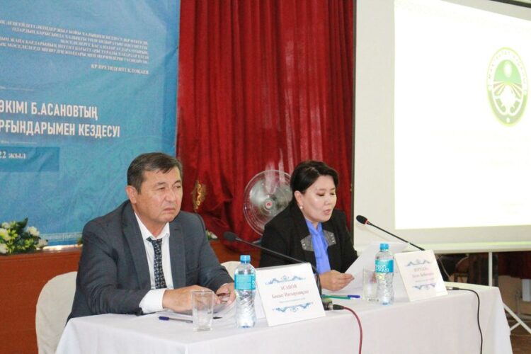 МАҚТААРАЛ: АУДАН БАСШЫСЫ БІРЛІК АУЫЛДЫҚ ОКРУГІНІҢ ТҰРҒЫНДАРЫМЕН КӨШПЕЛІ КЕЗДЕСУ ӨТКІЗДІ