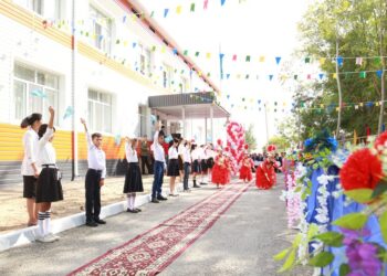 МАҚТААРАЛДА 100 ОРЫНДЫҚ ЖАҢА МЕКТЕПТІҢ ҒИМАРАТЫ ПАЙДАЛАНУҒА БЕРІЛДІ