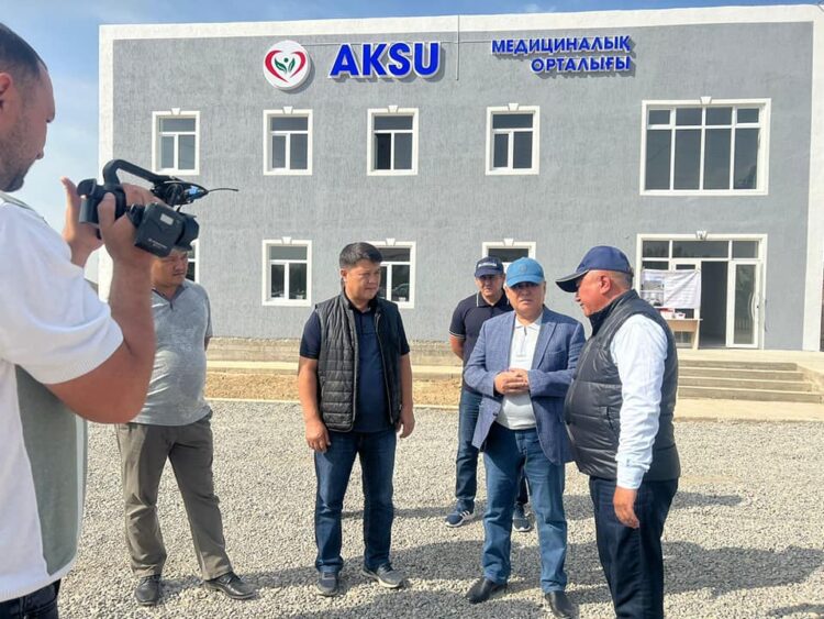 САЙРАМ: АҚСУКЕНТ АУМАҒЫНДА «AQSU» МЕДИЦИНАЛЫҚ ОРТАЛЫҒЫ АШЫЛДЫ