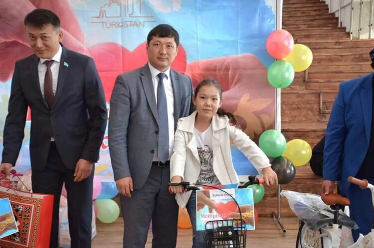 ТҮРКІСТАНДА «МЕЙІРІМДІ ЖҮРЕК» ҚАЙЫРЫМДЫЛЫҚ АКЦИЯСЫ ҰЙЫМДАСТЫРЫЛДЫ